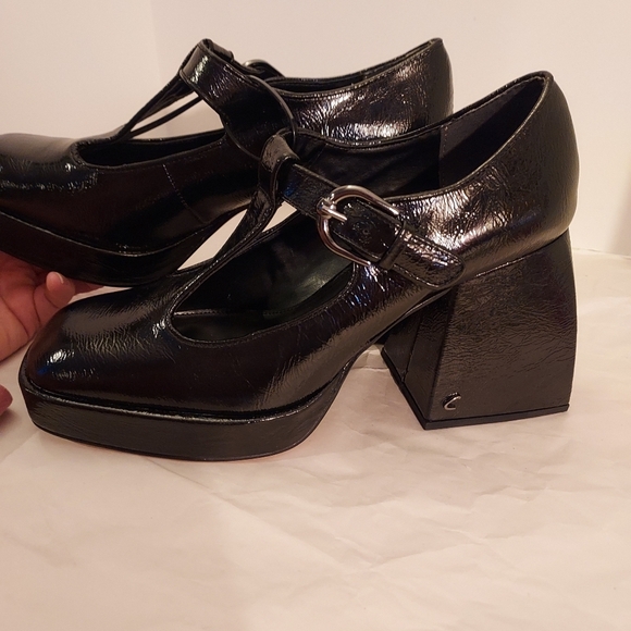 NWOT Circus NY by Sam Edelman "Kay" Black Mary Jane Platform Pumps in Size 9.5 M - Picture 3 of 11